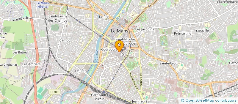 localisation de l'entreprise MAVIC SARL à LE MANS