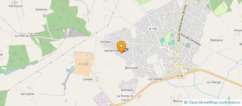 localisation de l'entreprise MAVICAPO  SURZUR