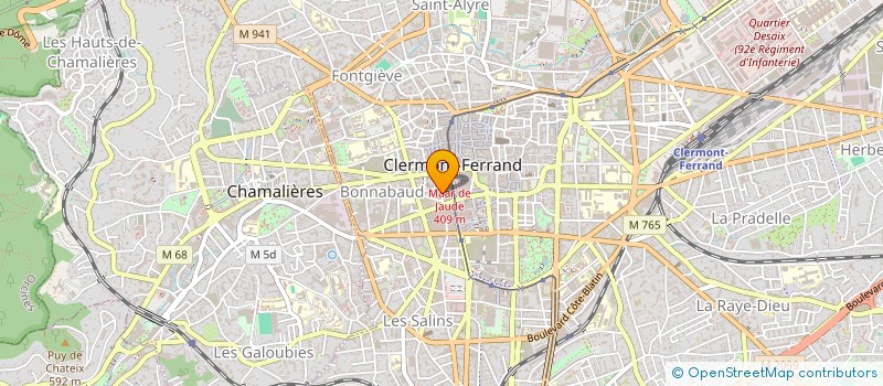 localisation de l'entreprise MAVICTO  CLERMONT-FERRAND