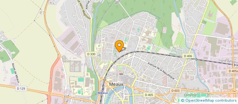 localisation de l'entreprise MAVIDIVA à MEAUX