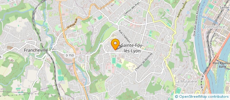 localisation de l'entreprise MAVIEBIO  SAINTE-FOY-LES-LYON