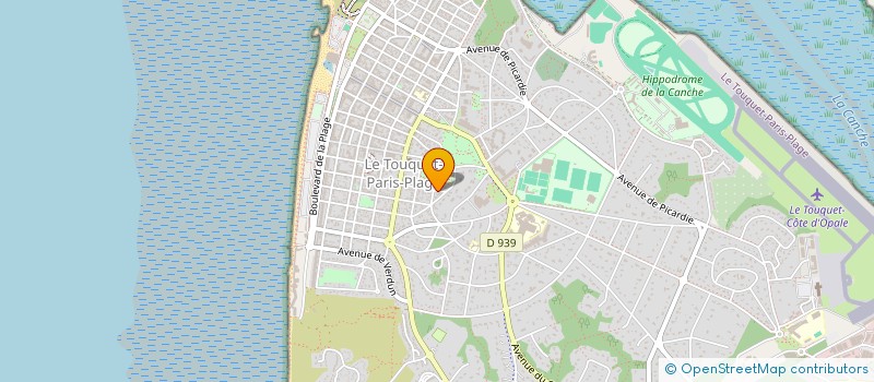 localisation de l'entreprise MAVIERAN à LE TOUQUET-PARIS-PLAGE