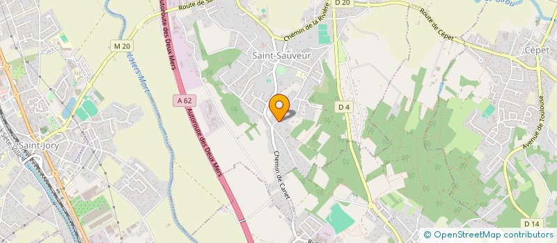 localisation de l'entreprise MAVIKA  SAINT-SAUVEUR