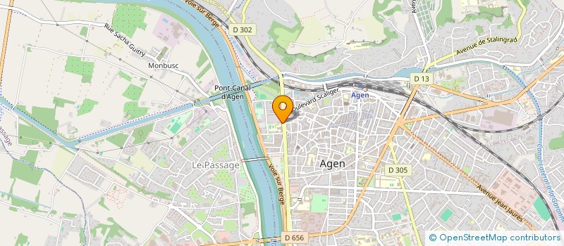 localisation de l'entreprise MAVIL  AGEN