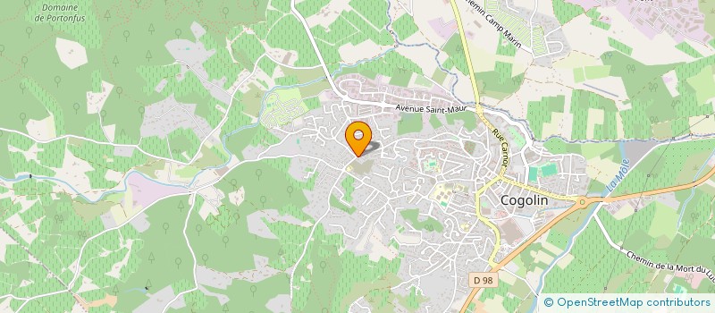 localisation de l'entreprise MAVILA  COGOLIN