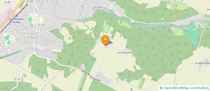 localisation de l'entreprise MAVILAM  LES ESSARTS-LE-ROI