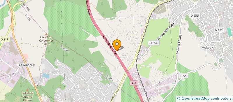 localisation de l'entreprise MAVILLA à VELAUX
