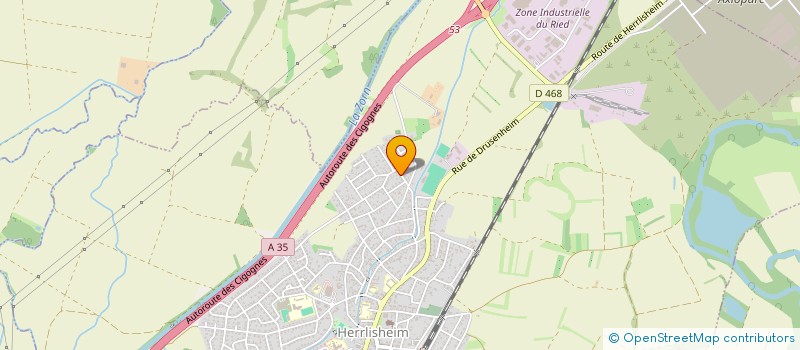 localisation de l'entreprise MAVILYA  HERRLISHEIM