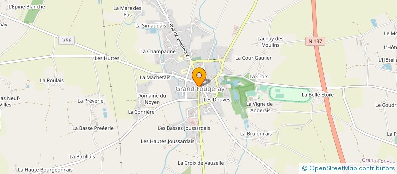 localisation de l'entreprise MAVIMMO  GRAND-FOUGERAY