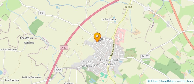 localisation de l'entreprise MAVIMO à CHOLET