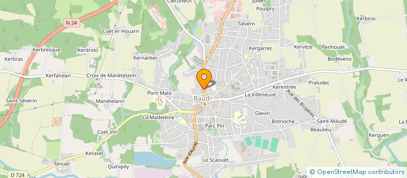 localisation de l'entreprise MAVIOMA  BAUD