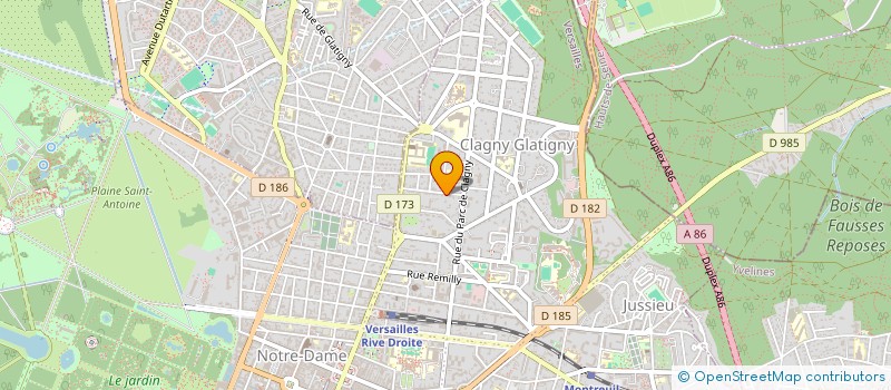 localisation de l'entreprise MAVIP à VERSAILLES