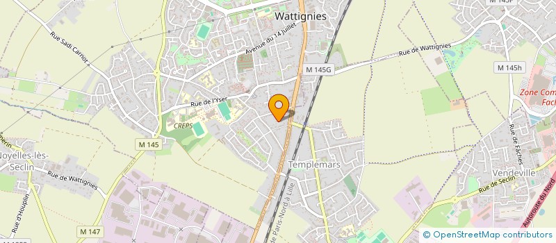 localisation de l'entreprise MAVIP SARL à WATTIGNIES