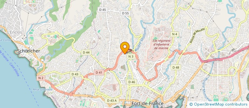 localisation de l'entreprise MAVISER  FORT-DE-FRANCE