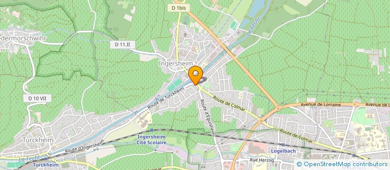 localisation de l'entreprise MAVISION  INGERSHEIM