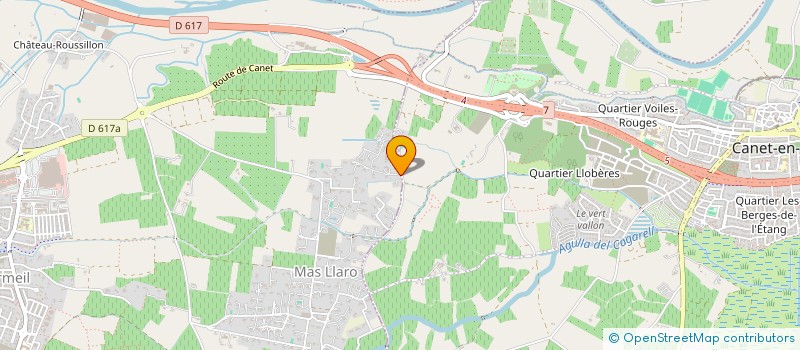 localisation de l'entreprise MAVIT  PERPIGNAN