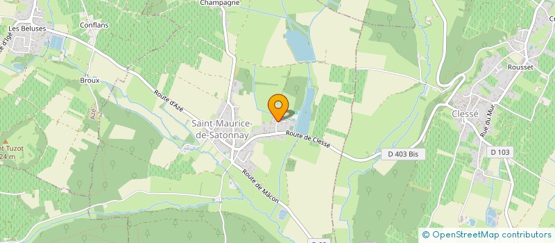 localisation de l'entreprise MAVITEC à SAINT-MAURICE-DE-SATONNAY