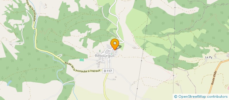 localisation de l'entreprise MAVIYO  REBOURGUIL