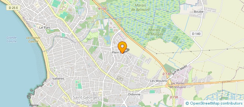 localisation de l'entreprise MAVLAMUM  SAINT-GEORGES-DE-DIDONNE