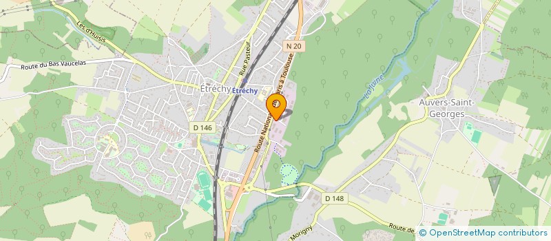 localisation de l'entreprise MAVOIE 2001 à ETRECHY