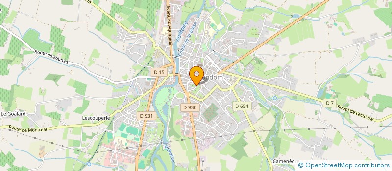 localisation de l'entreprise MAVRAN  CONDOM