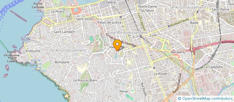 localisation de l'entreprise MAVRO INVEST  MARSEILLE