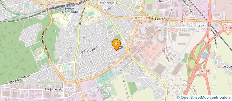 localisation de l'entreprise MAVUELA SERVICES à EVREUX