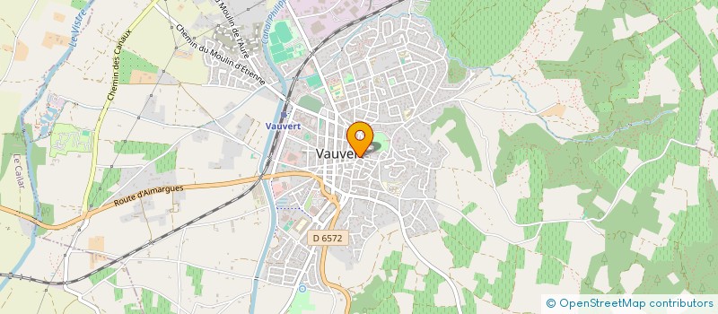 localisation de l'entreprise MAVY à VAUVERT