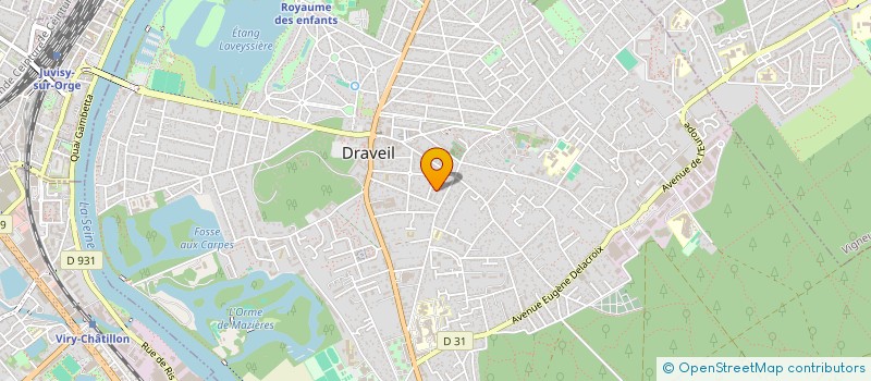 localisation de l'entreprise MAVY à DRAVEIL