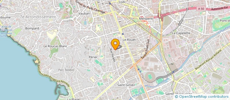localisation de l'entreprise MAVYO à MARSEILLE