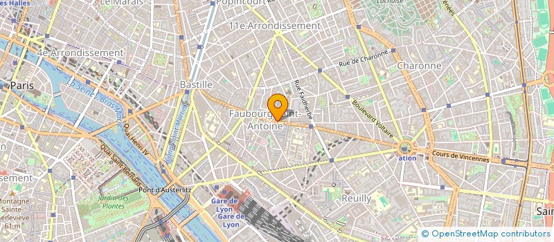 localisation de l'entreprise MAWA COIFFURE  PARIS 11