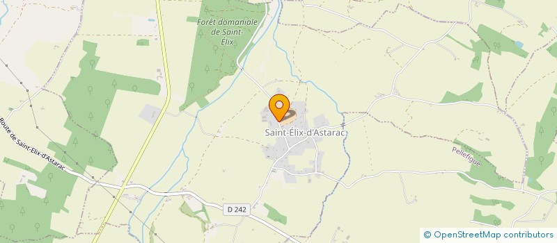 localisation de l'entreprise MAWA'GEM  SAINT-ELIX-D'ASTARAC