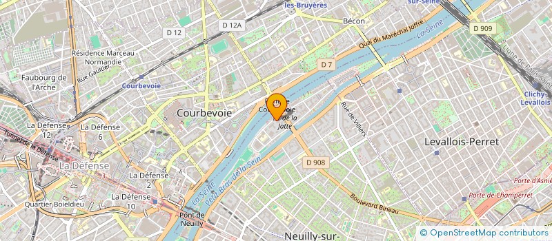localisation de l'entreprise MAWAINA à NEUILLY-SUR-SEINE