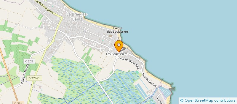 localisation de l'entreprise MAWAK  LA BREE-LES-BAINS