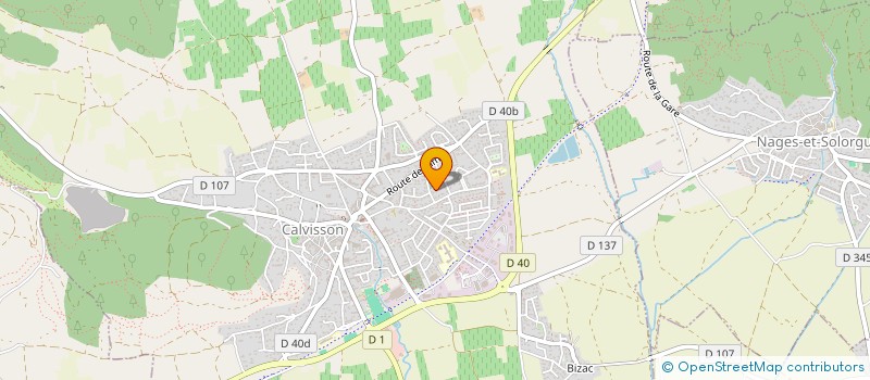 localisation de l'entreprise MAWATA  CALVISSON