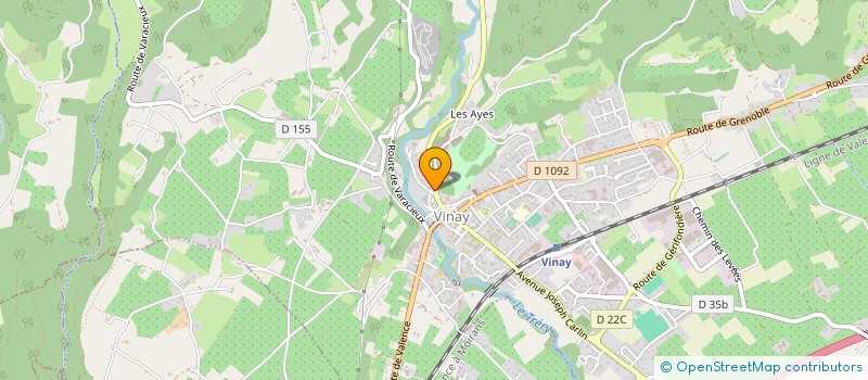 localisation de l'entreprise MAWATECH  VINAY