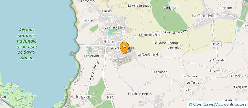 localisation de l'entreprise MAWEN  HILLION