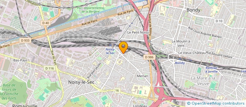 localisation de l'entreprise MAWI EXOTIQUE à NOISY-LE-SEC