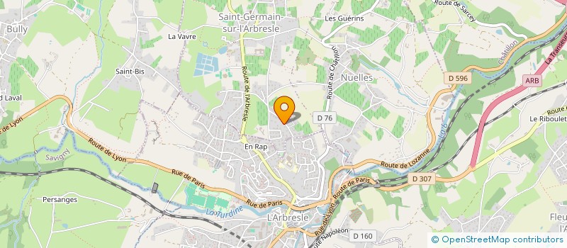 localisation de l'entreprise MAWI INVEST  SAINT-GERMAIN-NUELLES