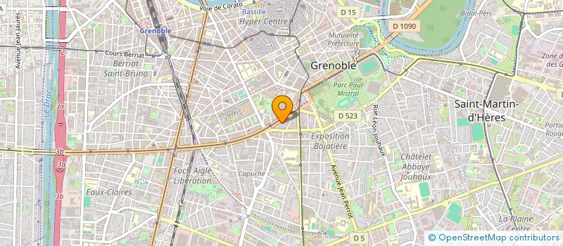 localisation de l'entreprise MAWUN à GRENOBLE
