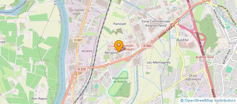 localisation de l'entreprise MAX à LE PONTET