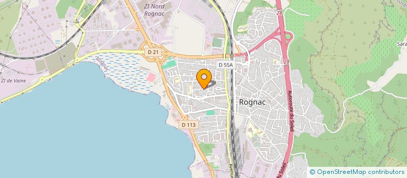 localisation de l'entreprise MAX  ROGNAC