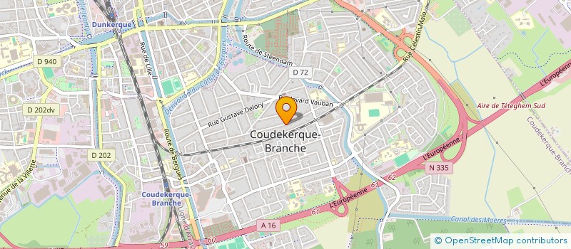 localisation de l'entreprise MAX  COUDEKERQUE-BRANCHE