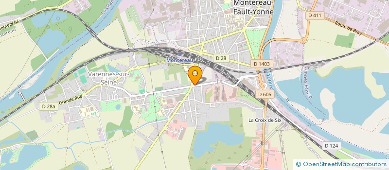 localisation de l'entreprise MAX  VARENNES-SUR-SEINE