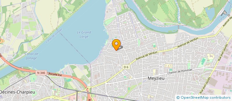 localisation de l'entreprise MAX  MEYZIEU