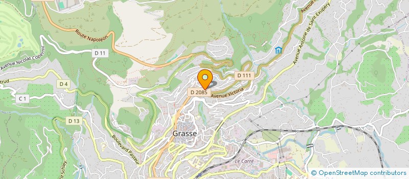 localisation de l'entreprise MAX à GRASSE
