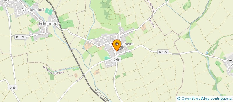 localisation de l'entreprise MAX AGENCEMENT  MINVERSHEIM