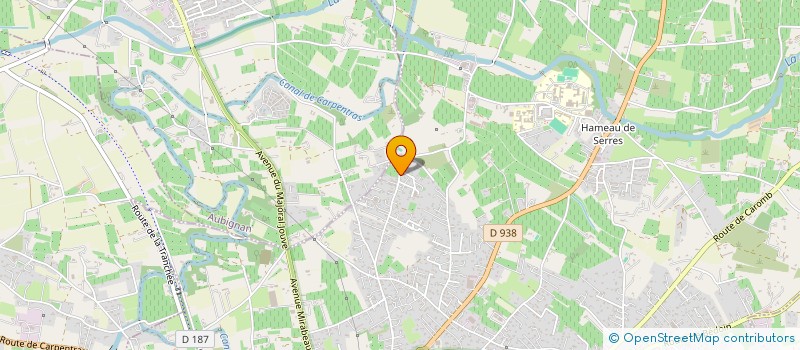 localisation de l'entreprise MAX AUTO à CARPENTRAS