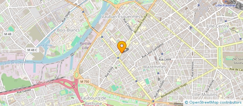 localisation de l'entreprise MAX B à LILLE