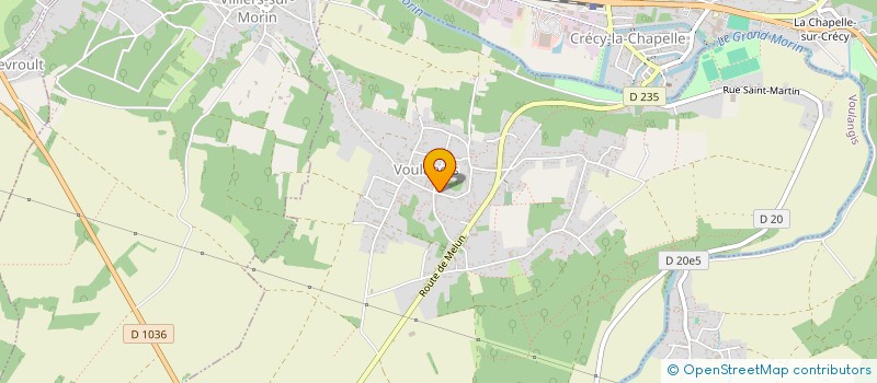 localisation de l'entreprise MAX & CIE  VOULANGIS